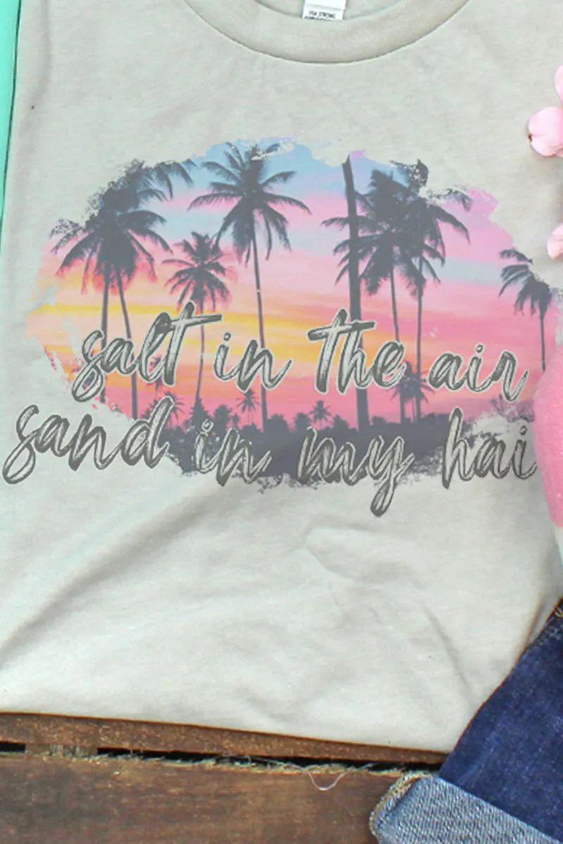 Salt In The Air Beach Tri-Blend Short Sleeve Tee