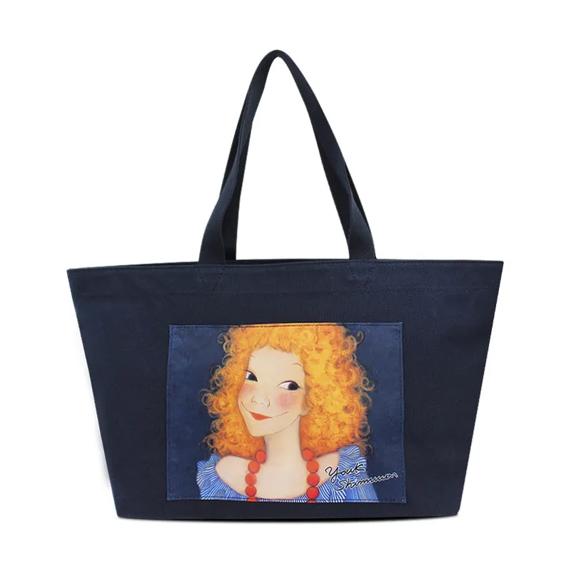 Sannah Medium Red Tote Bag