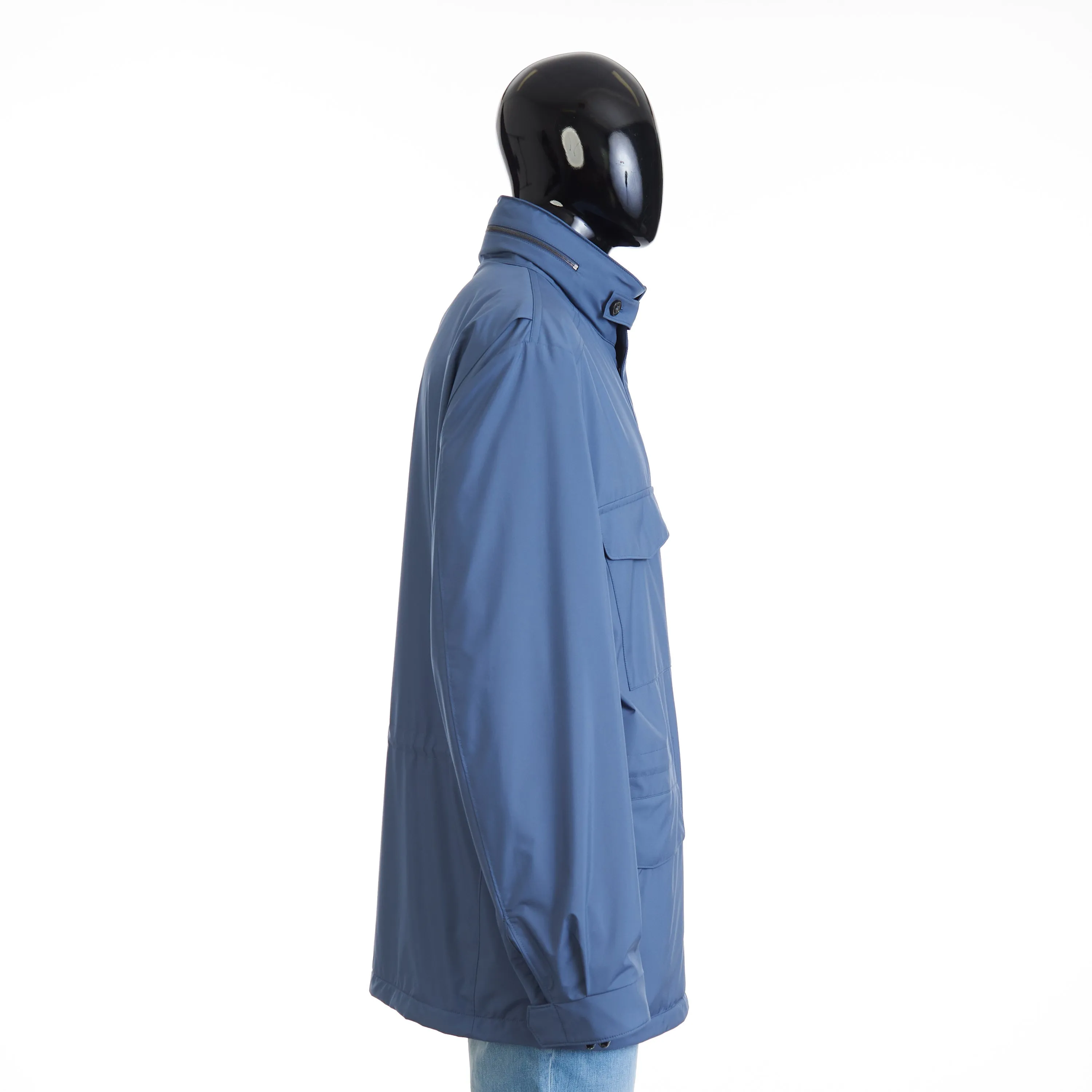 Scanda Blue Windmate Traveller Jacket -Technical Fabric - Storm System