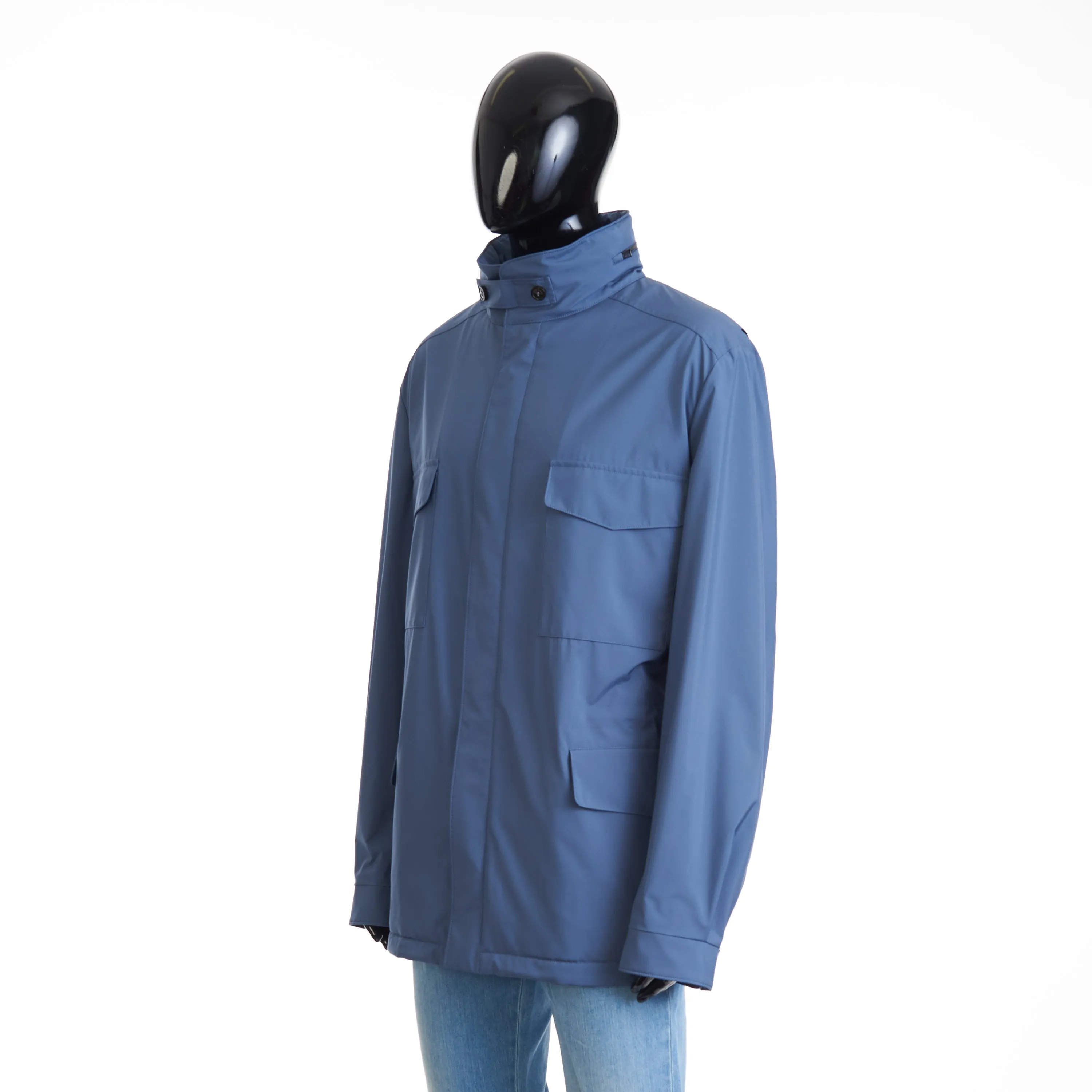 Scanda Blue Windmate Traveller Jacket -Technical Fabric - Storm System