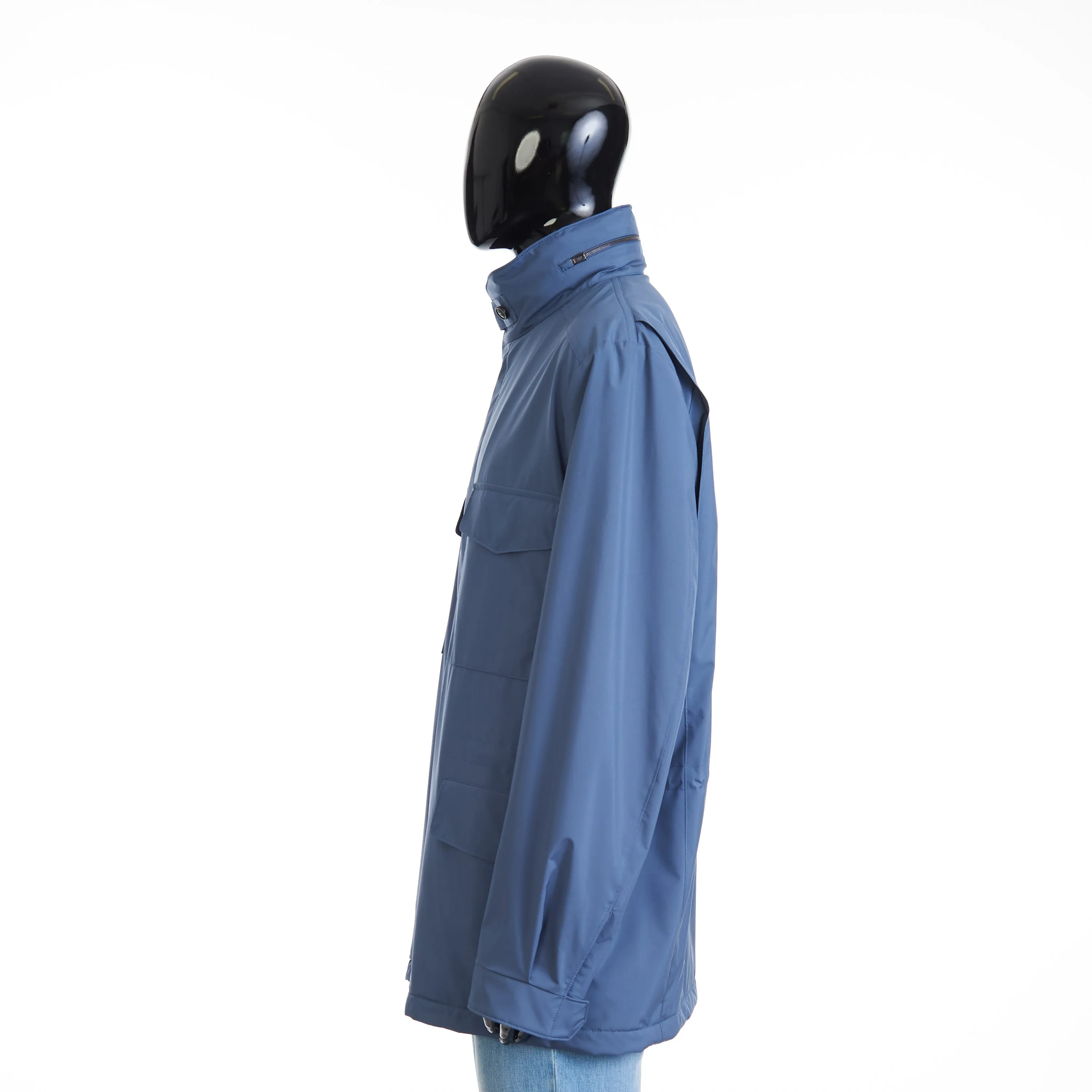Scanda Blue Windmate Traveller Jacket -Technical Fabric - Storm System