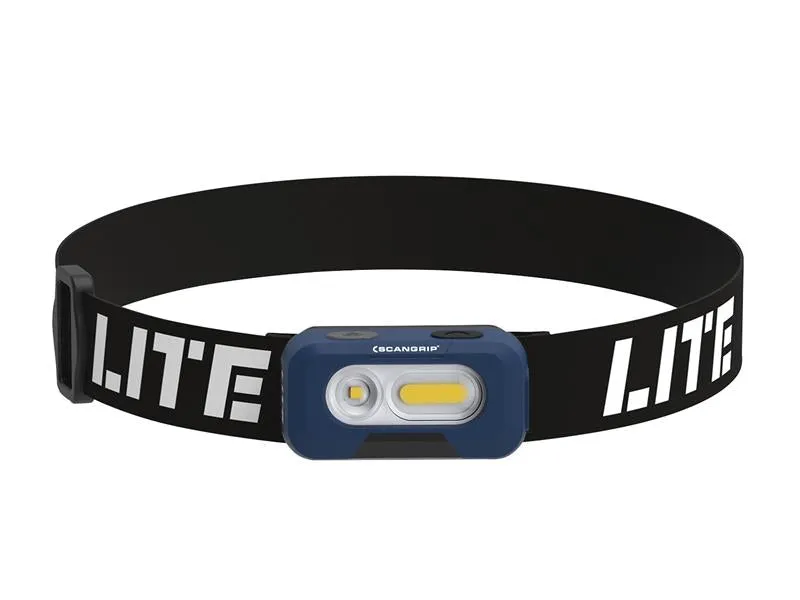 SCANGRIP HEAD LITE R Rechargeable COB LED Headlamp 150 lumens