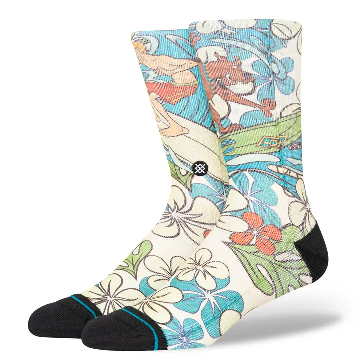 Scooby Doo X Stance Surfs Up Shaggy Crew Socks