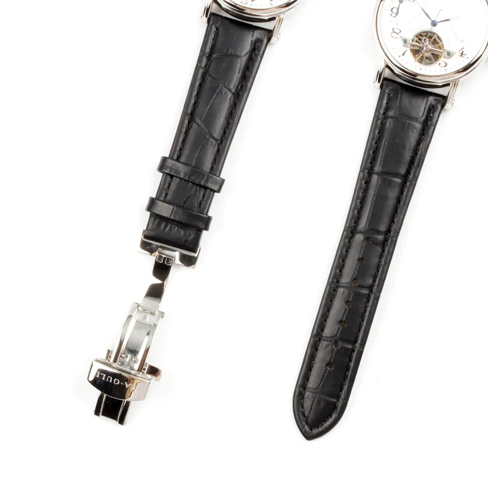 Seagull Flywheel Mechanical Watch Double Retro Day Date Automatic Men's Watch M172S
