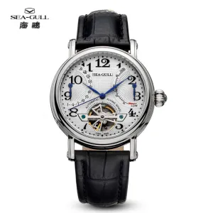 Seagull Flywheel Mechanical Watch Double Retro Day Date Automatic Men's Watch M172S
