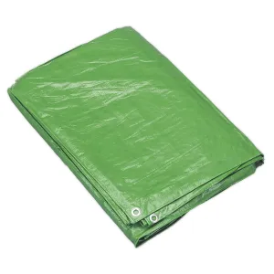 Sealey Tarpaulin 6.10 x 12.19m Green