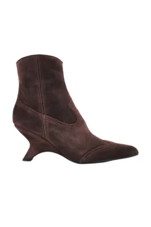 Shadow Western Suede Boot Cacao