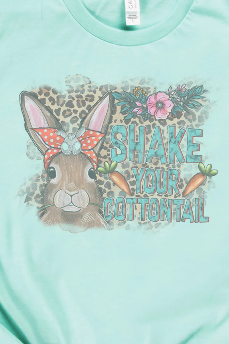 Shake Your Cottontail Tri-Blend Short Sleeve Tee