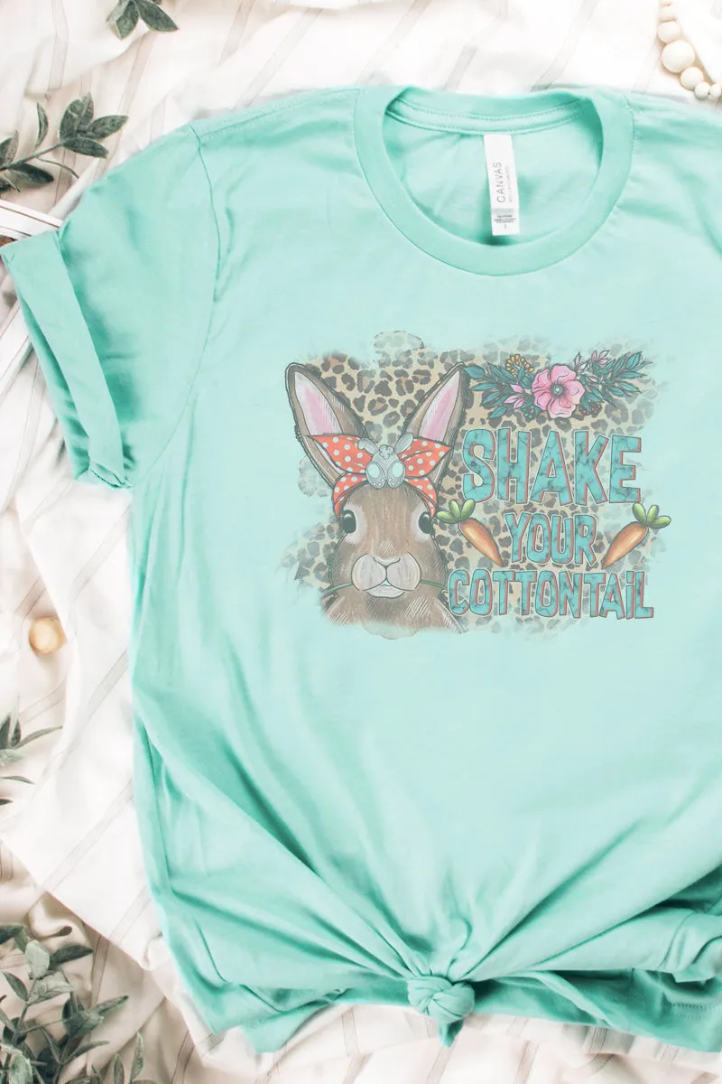 Shake Your Cottontail Tri-Blend Short Sleeve Tee