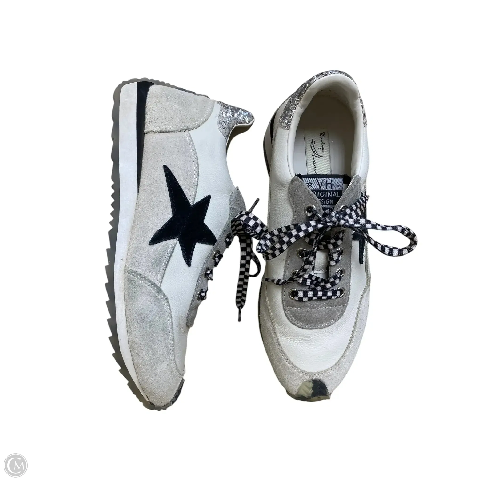 Shoes Sneakers By Vintage Havana In White, Size: 6.5