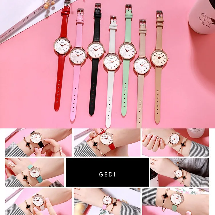 Simple Scale Leisure Quartz Women's Watch