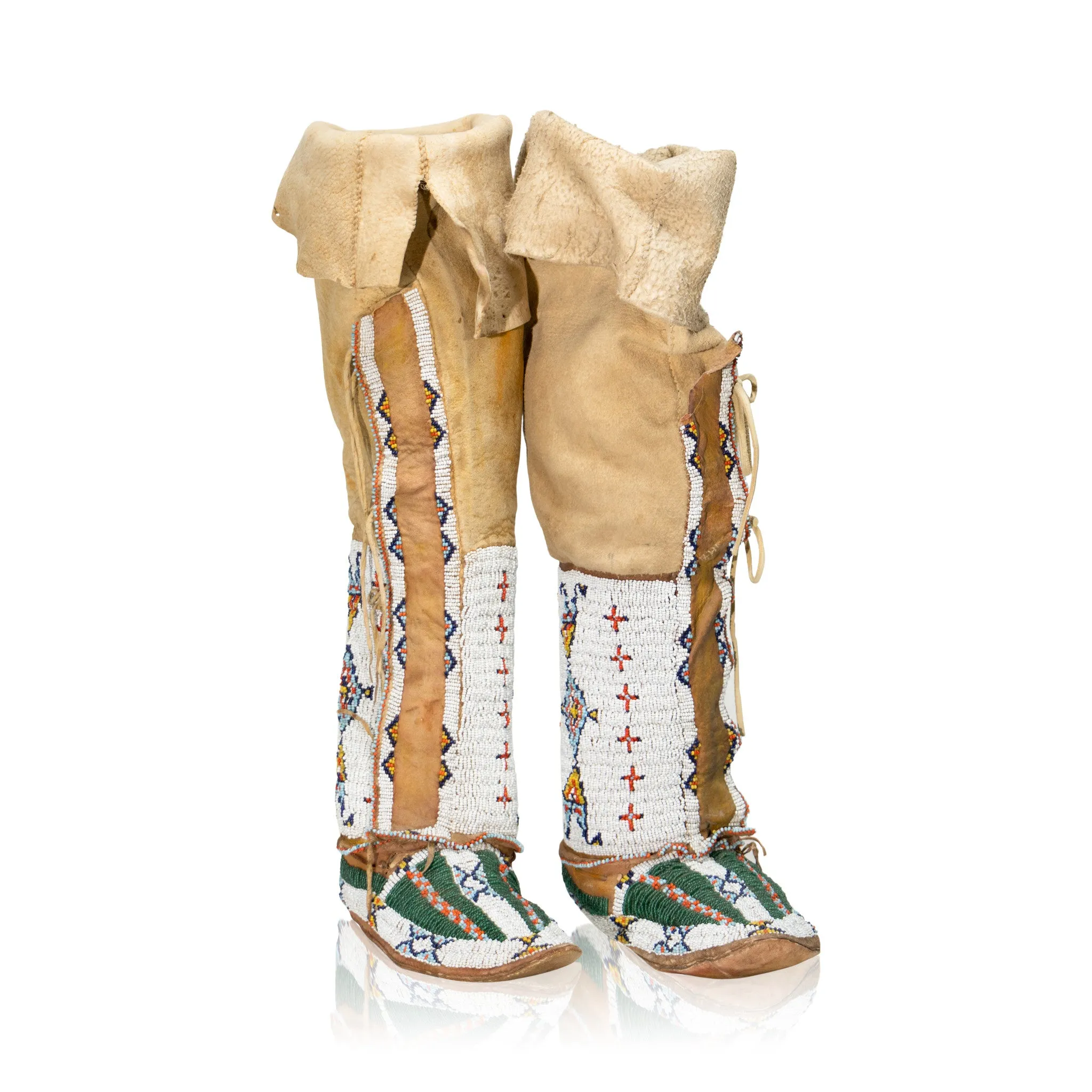 Sioux Hightop Moccasins