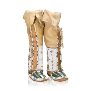 Sioux Hightop Moccasins