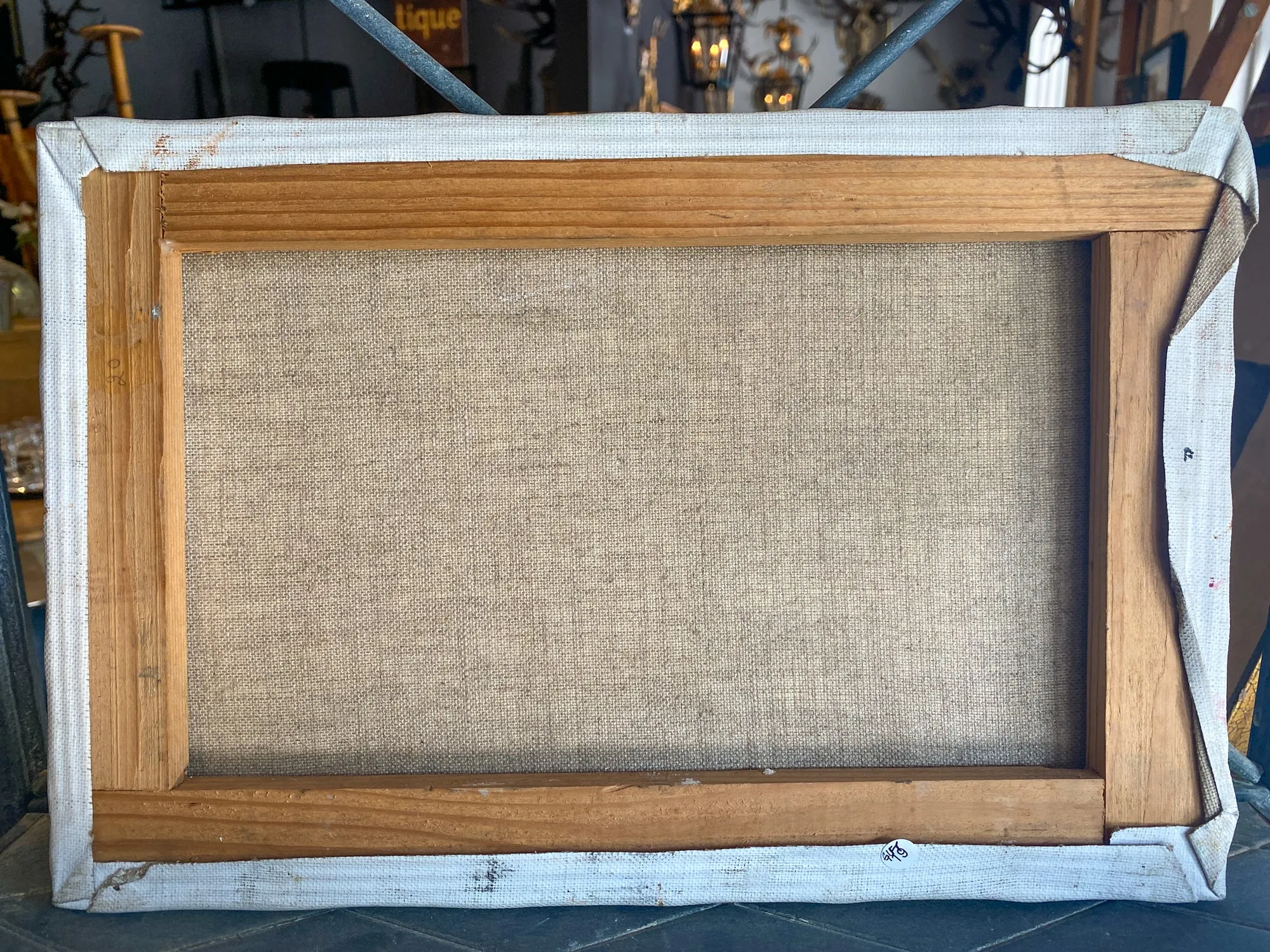 Small Vintage French Painting