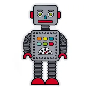 Smarty Pants Paper Robot Sticker