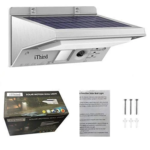 Solar Motion LED Powered Security Lights