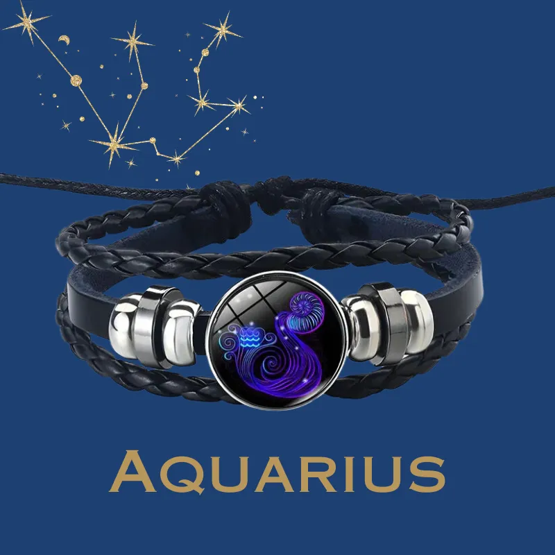 Spirit Zodiac Signs Luminous Bracelet (Your Path to Cosmic Success) – Hot Sale 50% Off