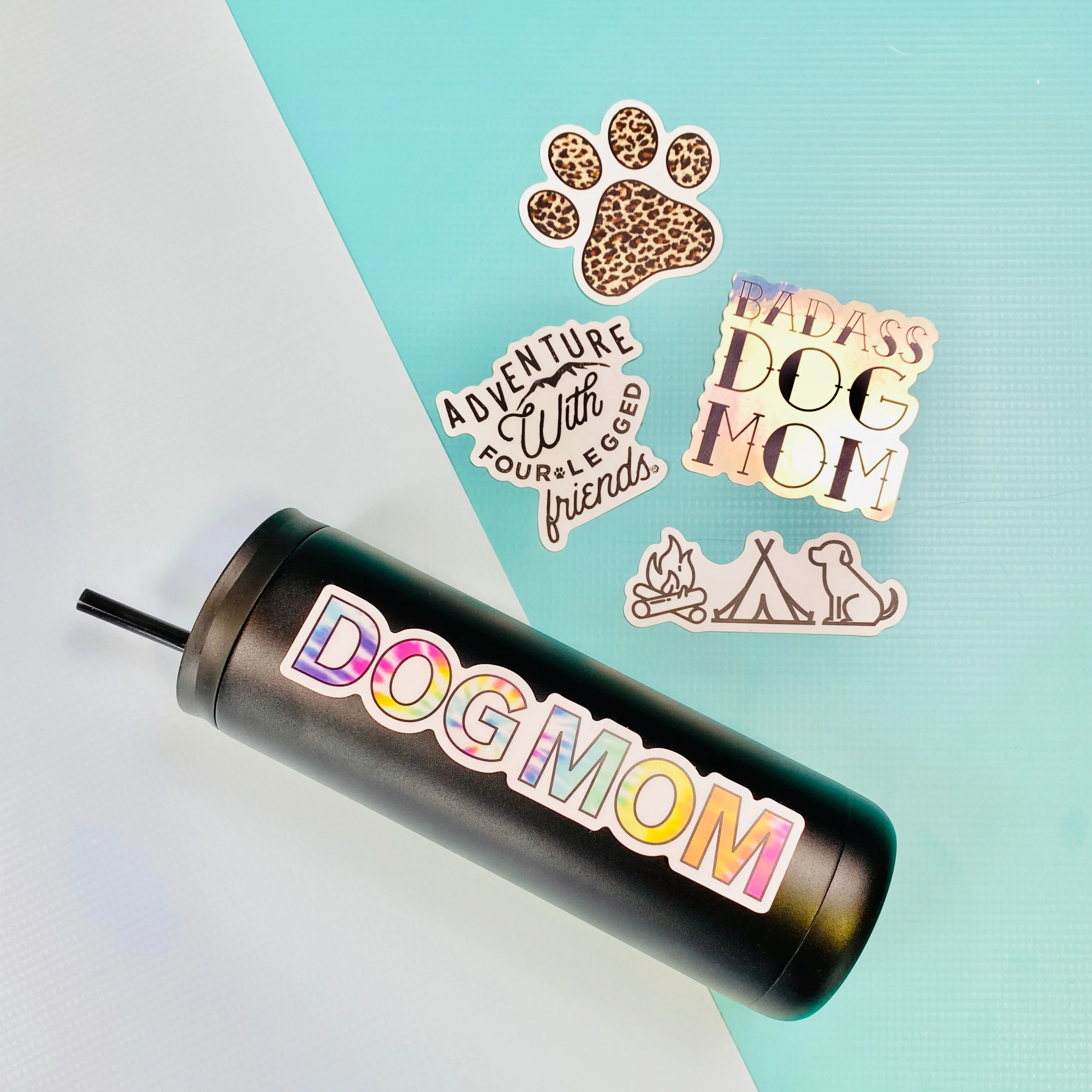 Sticker & 20oz Tumbler Pack