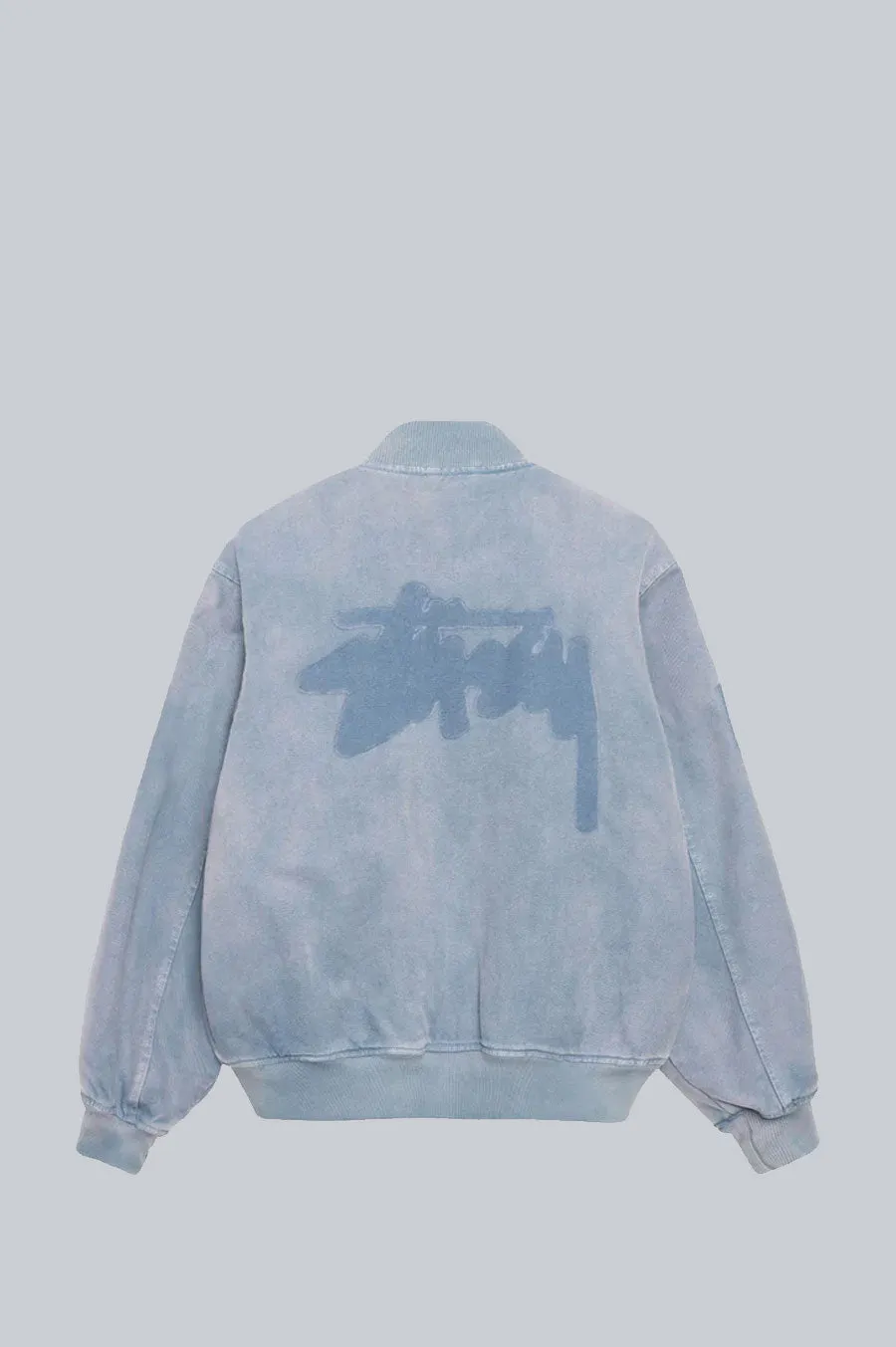 STUSSY GHOST LOGO CANVAS VARSITY BLUE