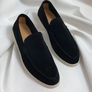 Stylebewusst - Vintage Leder Herren Slipper