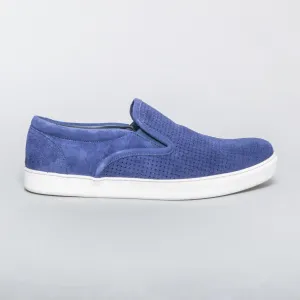 Suede Loafer - Blue