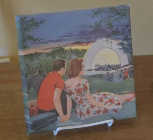 Sunday Night Band Concert at Grandview Park Sioux City Canvas Art