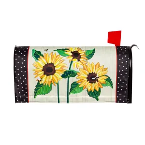 Sunflowers and Daisies Mailbox Cover,56849
