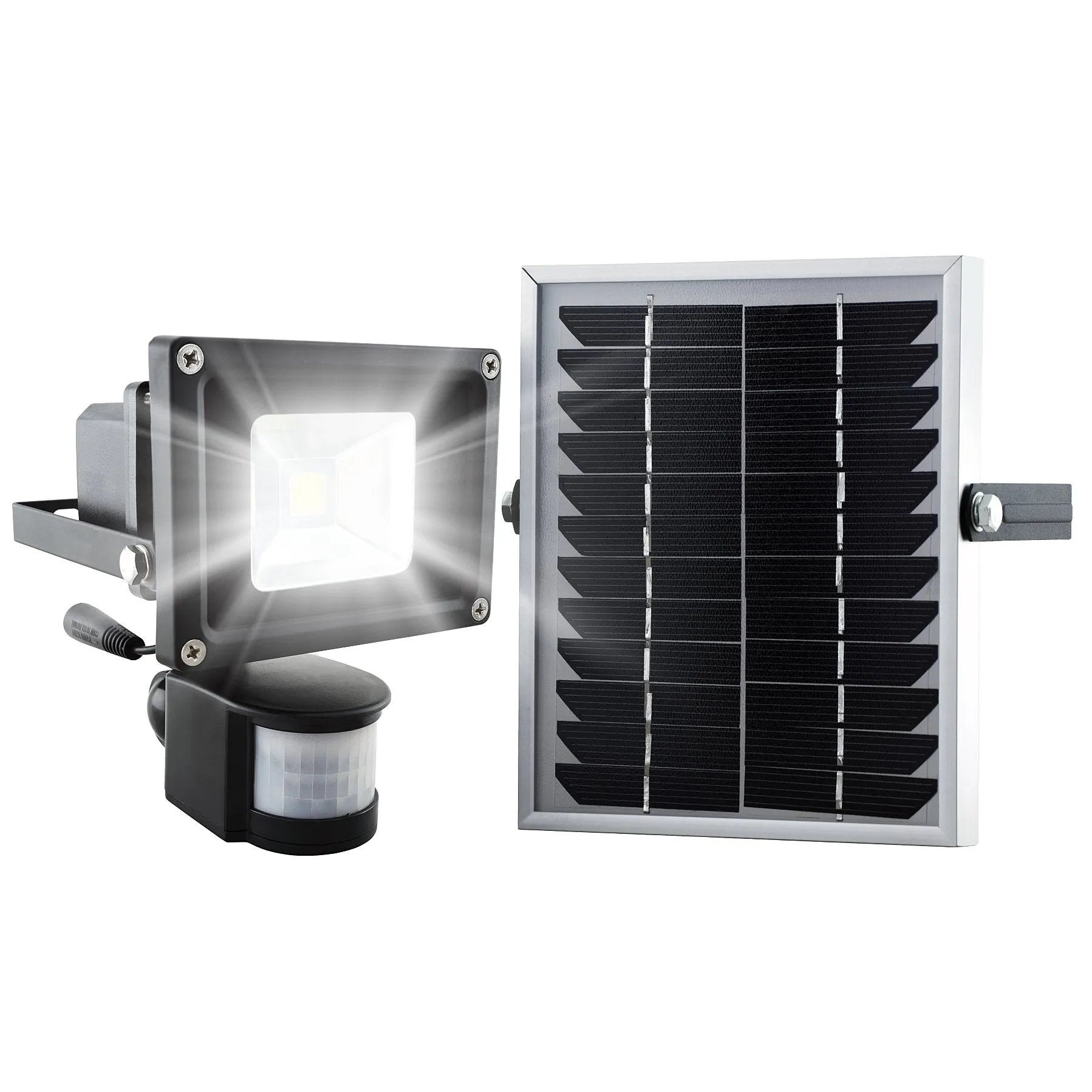 Super Bright LED Solar Security Light — with separate solar panel