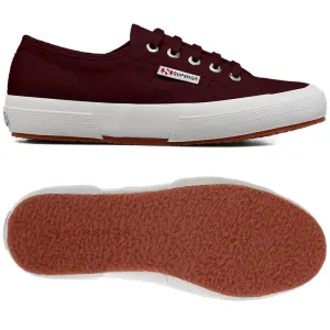 Superga Convas Lace-Up Sneaker Maroon