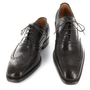 Sutor Mantellassi Dark Brown Shoes - 7.5 US / 6.5 UK