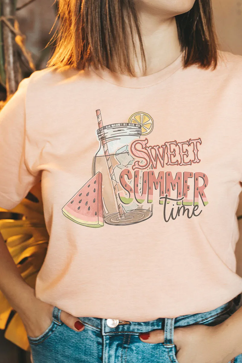 Sweet Summertime Tri-Blend Short Sleeve Tee
