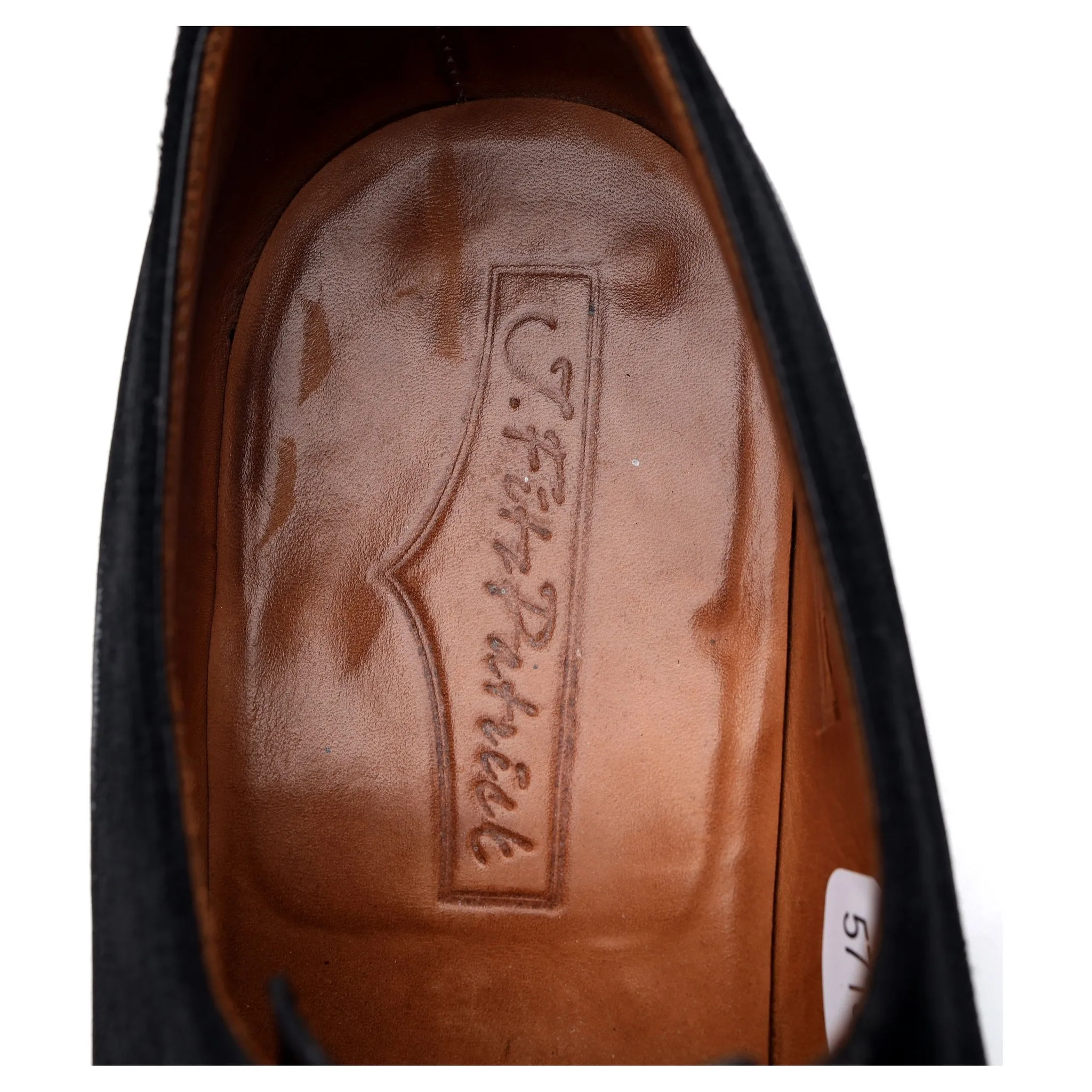 'Tacoma' Black Leather Oxford UK 6 E