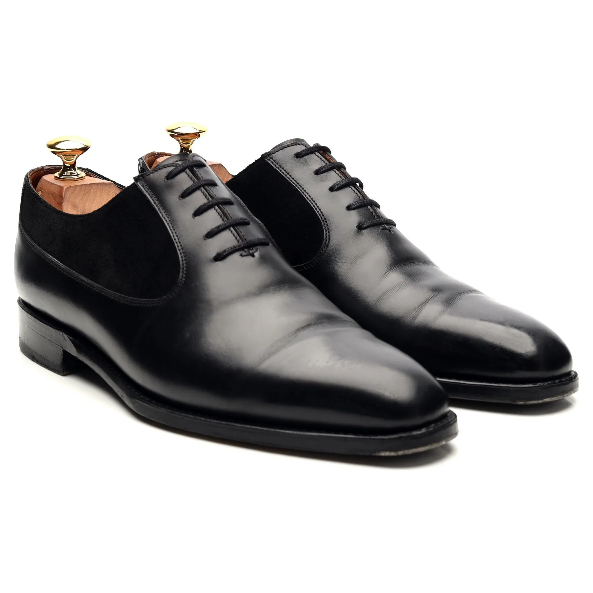 'Tacoma' Black Leather Oxford UK 6 E
