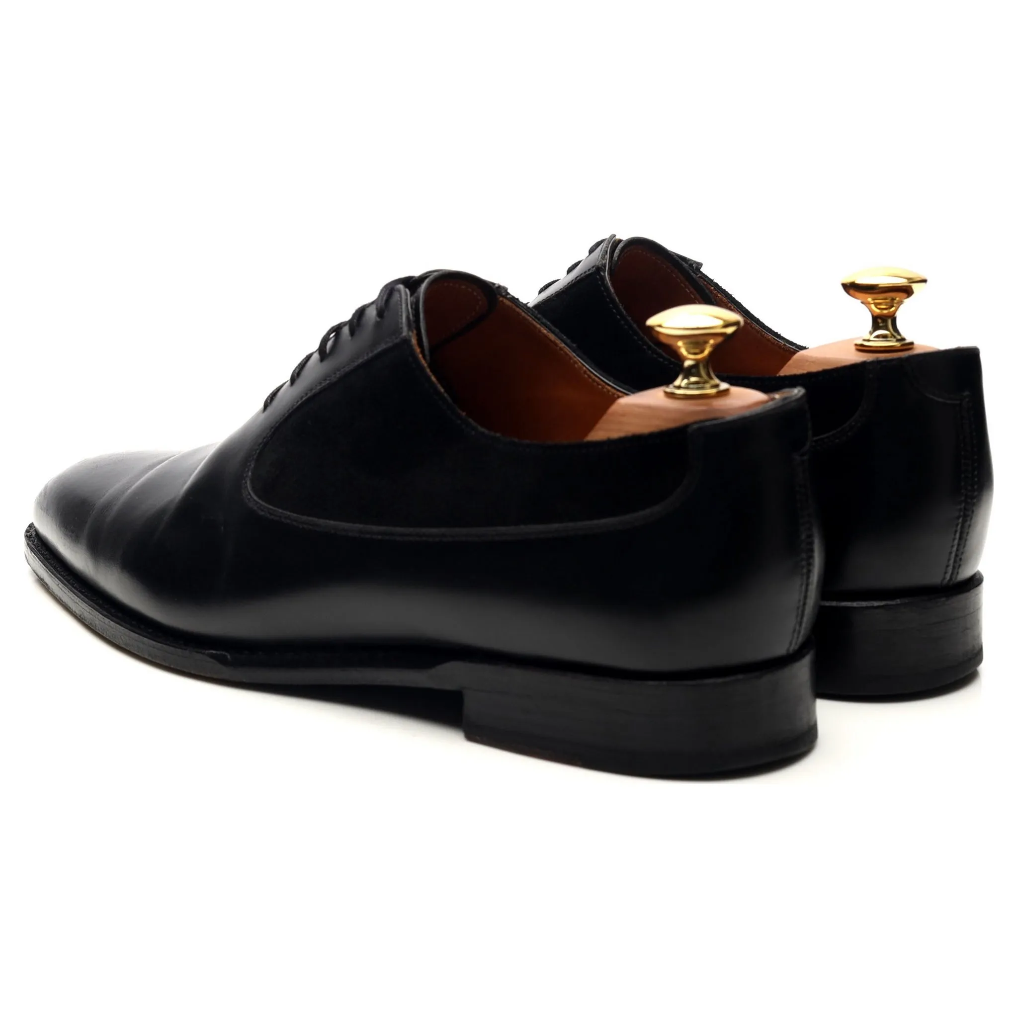 'Tacoma' Black Leather Oxford UK 6 E