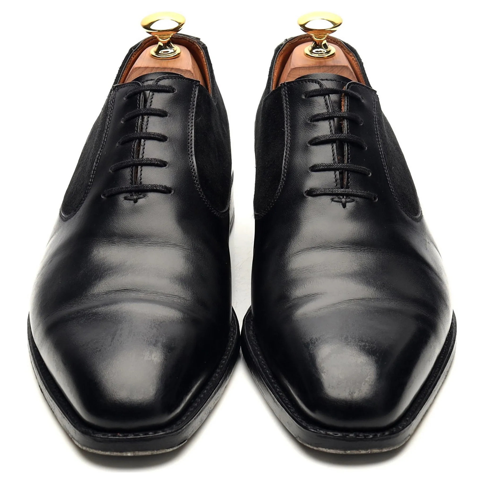 'Tacoma' Black Leather Oxford UK 6 E