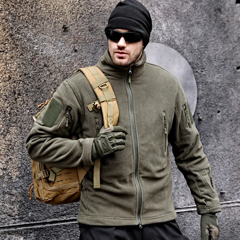TAD Soft Shell Fleece Thicken Warm Men's Tactical Jacket