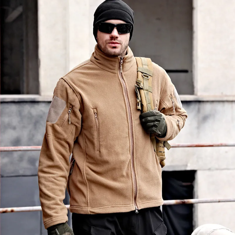 TAD Soft Shell Fleece Thicken Warm Men's Tactical Jacket