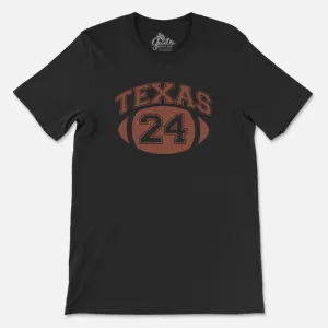 Texas 24 Football T-shirt