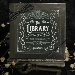 The Library- large sample pack (all current scents)