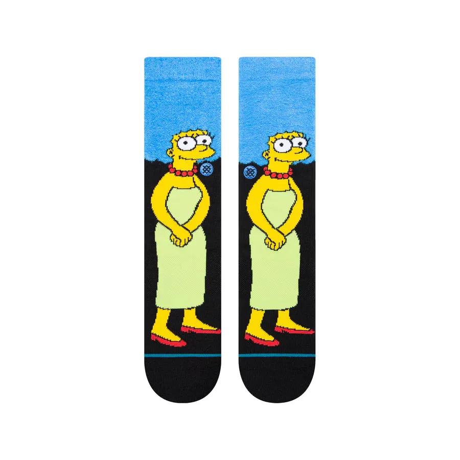 The Simpsons X Marge Crew Socks