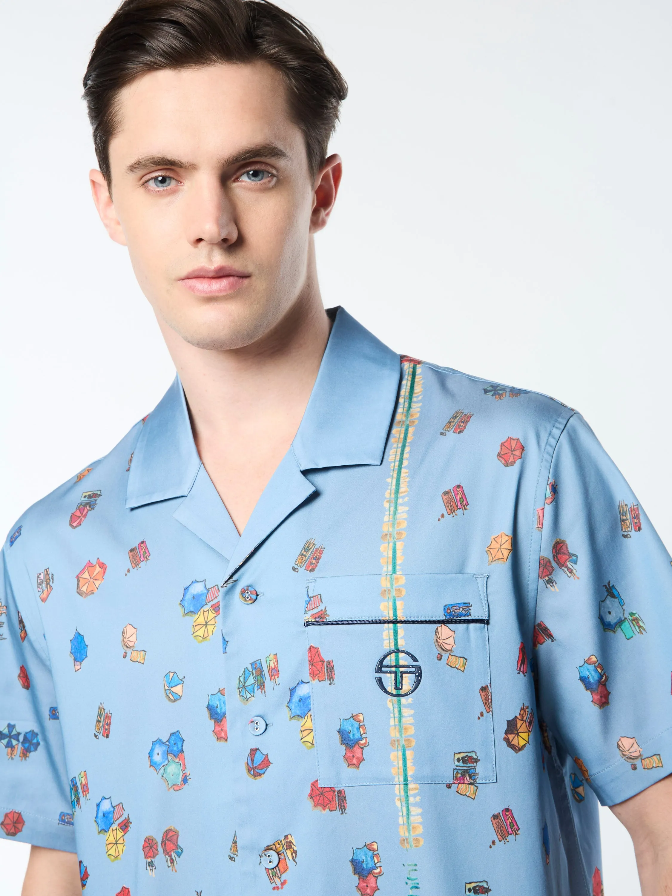 Tosca Cabana Shirt- Faded Denim