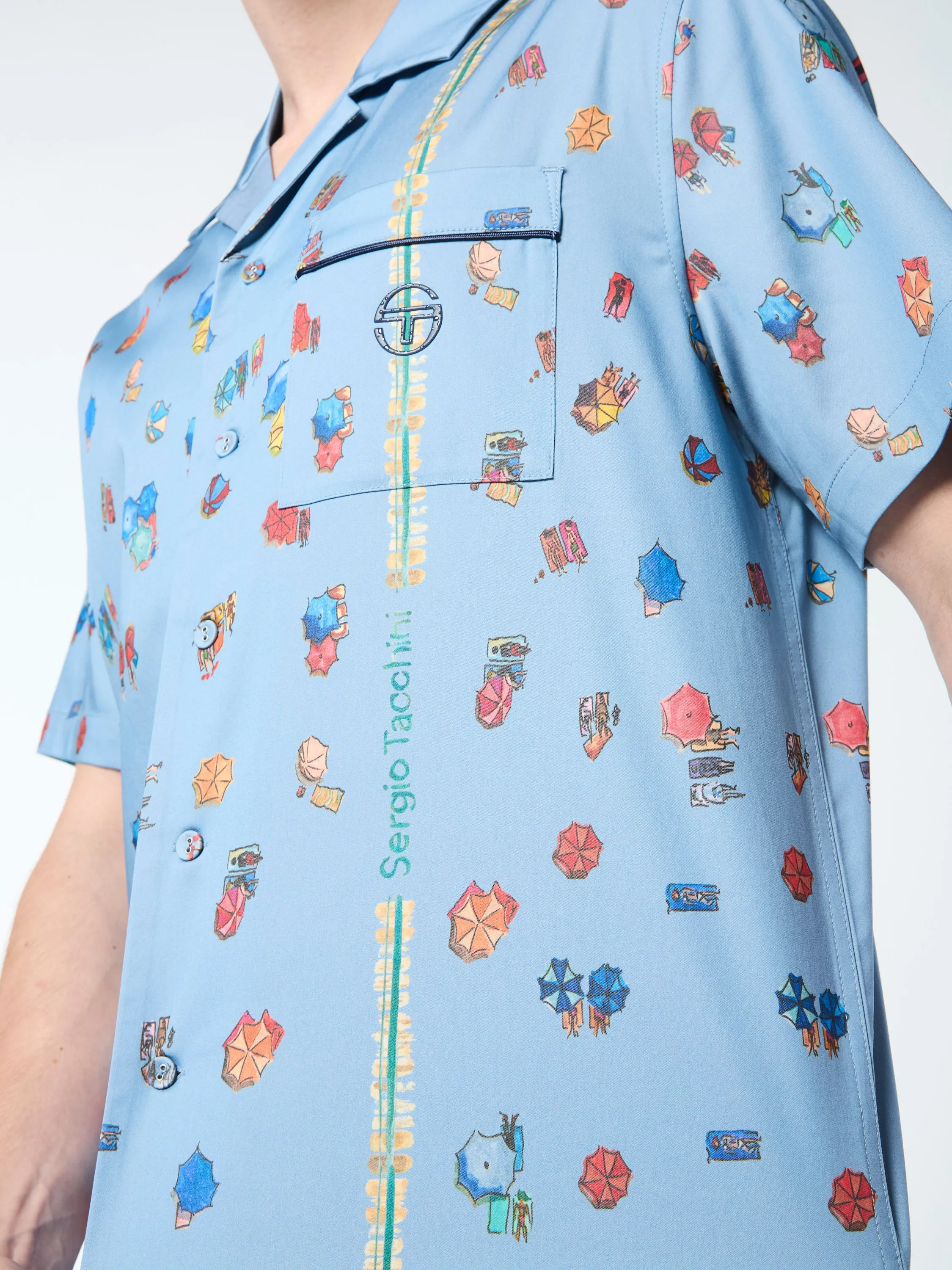 Tosca Cabana Shirt- Faded Denim