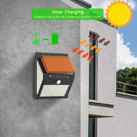 total vision solar powered led forever light, Black finish!