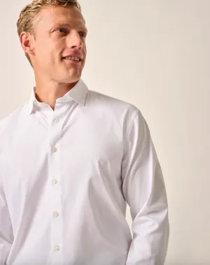 Travis Button Up-White