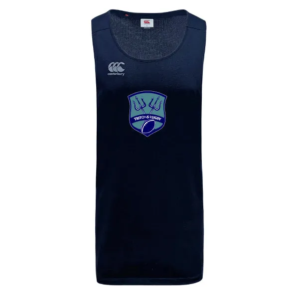 Tritons Rugby Tempo Vapodri Singlet by Canterbury