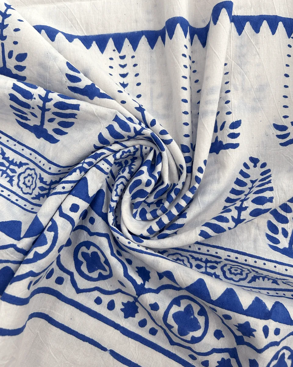Vasara Blockprinted Cotton Kurta Set - BGVL