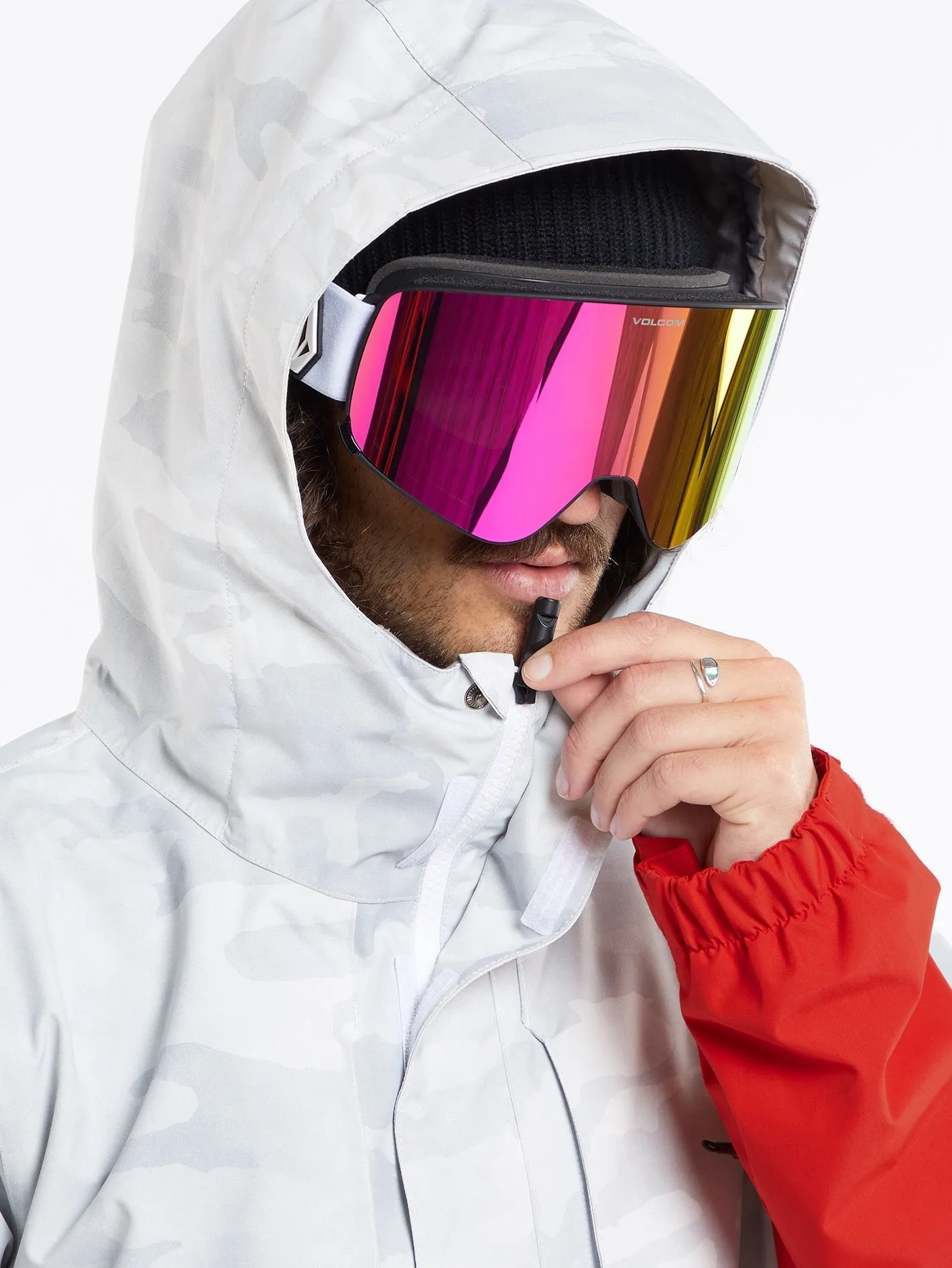 V.Co Op Insulated Jacke - WHITE CAMO