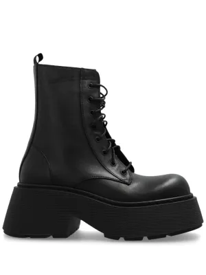 Vic Matie lace-up leather platform boots
