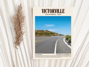 Victorville Vintage Wall Art, California, USA