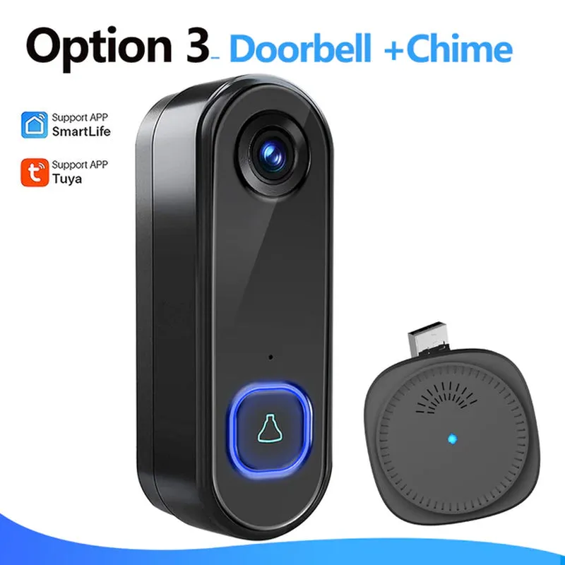 Video Doorbell Wifi Door Bell AC Power